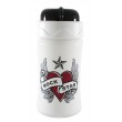 Rock Star Baby чаша - бутилка със сламка 340ml Heart &amp; Wings, снимка 1