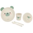 Сет за хранене бамбук Bear Mint, снимка 1