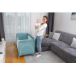 Сгъваема кошара за пътуване 2 нива Basic Light Grey Caretero, снимка 2