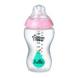 Шише за хранене Tommee Tippee Closer to Nature Easi Vent, 340 мл, круша, снимка 1