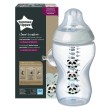 Шише за хранене Tommee Tippee Closer to Nature Easi Vent, 340мл, панда, момиче, снимка 2