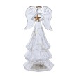 Светеща декорация Celestial Clear LED Angel, снимка 1