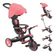 Триколка 4 в 1 GLOBBER EXPLORER TRIKE със сенник - розова, снимка 2