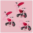 Триколка smarTrike - Fisher Price, червена, снимка 2