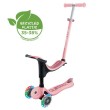 Тротинетка със седалка 4 в 1 GLOBBER GO UP SPORTY LIGHT - пастелно розова, снимка 1