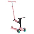 Тротинетка със седалка 4 в 1 GLOBBER GO UP SPORTY LIGHT - пастелно розова, снимка 2