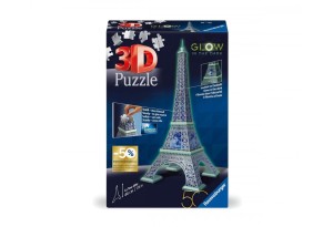 3D Пъзел Ravensburger 216 ел. - Светеща в тъмното Айфелова кула