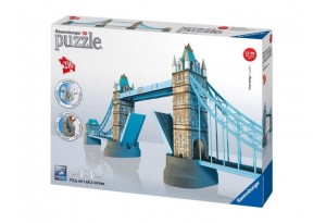 3D Пъзел Ravensburger 216 ел. - Тауър Бридж, Лондон