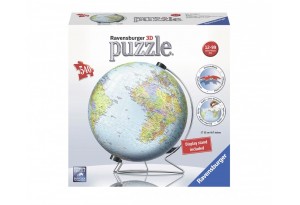 3D Пъзел Ravensburger 540 ел. - Глобус