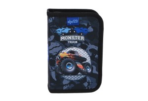 ABC123 Monster Truck несесер с 1 цип, ПЪЛЕН