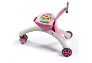 Активно-двигателна играчка 5-in-1 Walk Behind &amp; Ride-on Pink, 6-36м - Син