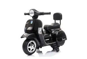 Акумулаторен мотор licensed Vespa PX150 Black + батерия 6V4.5AH