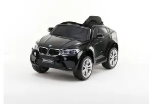 Акумулаторна кола licensed BMW X6M Black + батерии 2 бр.6V7AH