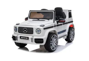 Акумулаторна кола Licensed Mercedes AMG G63 White + батерия 12V7AH