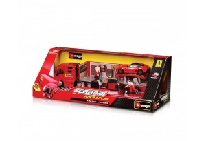 Bburago Ferrari - камион с 1 бр. кола 1:43