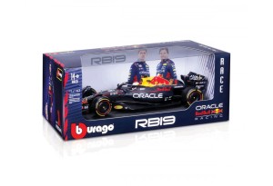 Bburago Formula F1 - модел на кола 1:18 - Oracle Red Bull Racing RB19 (с каска)