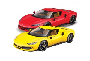 Bburago - модел на кола 1:18 - Ferrari R &amp; P - 296 GTB, асортимент