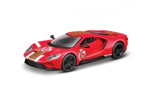 Bburago - модел на кола 1:32 - 2022 Ford GT Heritage Edition