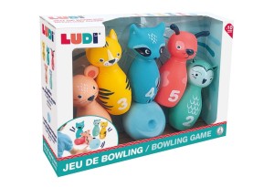 Боулинг Ludi животни с номера