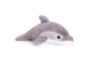 Делфин, екологична плюшена играчка от серията Keeleco, 25 см