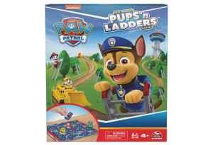 Детска игра Spin Master Paw Patrol Pups N Ladders, Змии и стълби