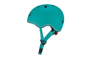 Детска каска за колело и тротинетка Globber XXS/XS (45-51cm) - синьо-зелена