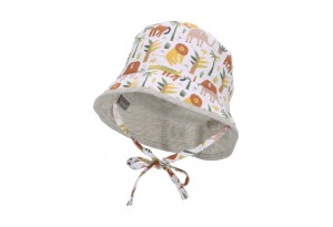 Детска лятна шапка, двулицева с UV 50+ защита, Sterntaler - 49 см. / 12-18 м.