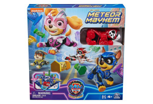 Детска настолна игра Spin Master Paw Patrol Meteor Mayhem