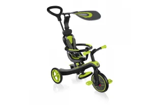 Детска триколка 4 в 1 Globber Trike Explorer, зелена