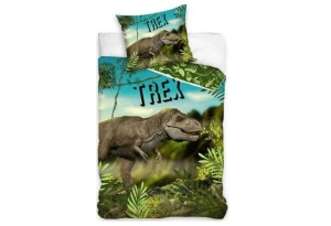 Детско спално бельо T-Rex - 2 части 160*200 / 70*80