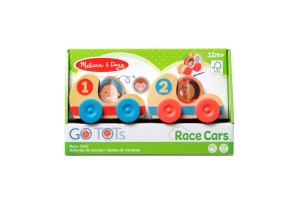 Дървени състезателни коли Melissa and Doug GO Tots 2бр.