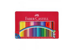 Faber-Castell Акварелни моливи Grip 2001, 48 цвята