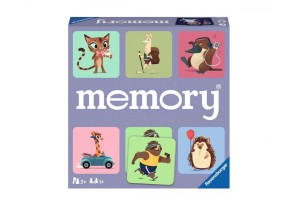 Игра Мемори карти 48 броя Ravensburger - Дивия свят на животните