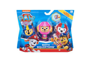 Играчки за баня Spin Master Paw Patrol, пръскащи вода, 3 броя