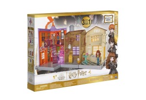 Игрален комплект 3в1 Spin Master Harry Potter Wizarding World Magical Minis Diagon Alley, със звуци 