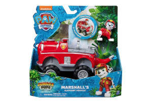 Игрален комплект Paw Patrol Jungle PUPS Фигурка с превозно средство - Marshall