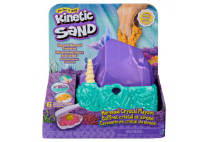 Игрален комплект Spin Master Kinetic Sand Кинетичен пясък, Mermaid Crystal