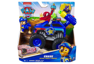 Игрален комплект Spin Master Paw Patrol Rescue Wheels фигурка и превозно средство - Chase