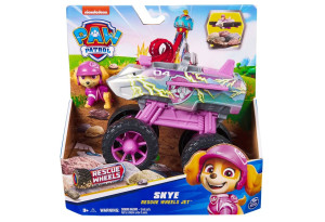 Игрален комплект Spin Master Paw Patrol Rescue Wheels фигурка и превозно средство - Skye