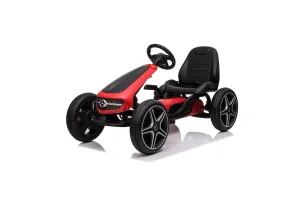 Картинг Mercedes, Go Kart EVA, червен, 3+ години