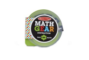 Книжка за изваждане Melissa and Doug Math Gears 41305