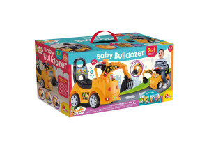 Кола за бутане Lisciani Carotina Baby Ride On Bulldozer 102242