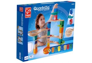 Комплект дървена писта, Hape Quadrilla, Катерачът, 44 части