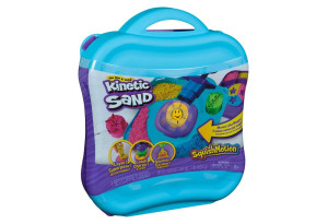 Комплект с кинетичен пясък Spin Master Kinetic Sand Squish Motion