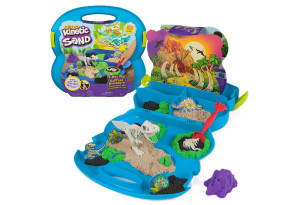 Комплект с кинетичен пясък Spin Master Kinetic Sand T-Rex