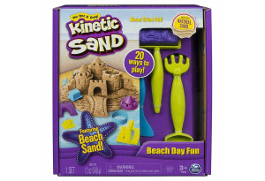 Комплект Spin Master Kinetic Sand Beach Day Fun