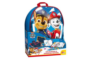 Комплект за рисуване в раница Lisciani Paw Patrol Drawing School