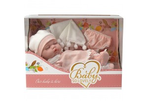 Кукла бебе с дрехи Испанче Baby So Lovely Raya Toys, 25 cm