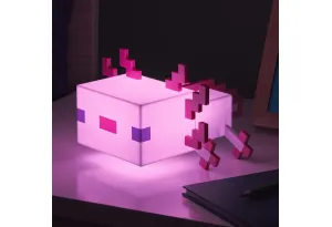 Лампа Minecraft Axolotl