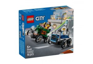 LEGO® City 60459 - Самолет срещу болнично легло: Комплект състезателни коли